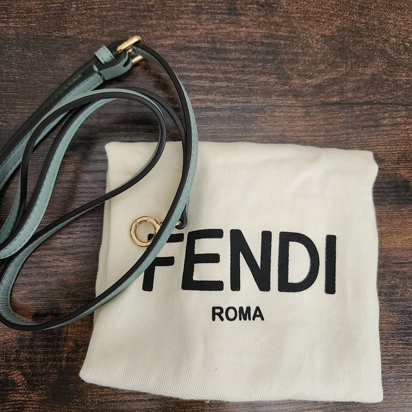 Fendi First Shiny Nappa Small Menta - Picture 12 of 16
